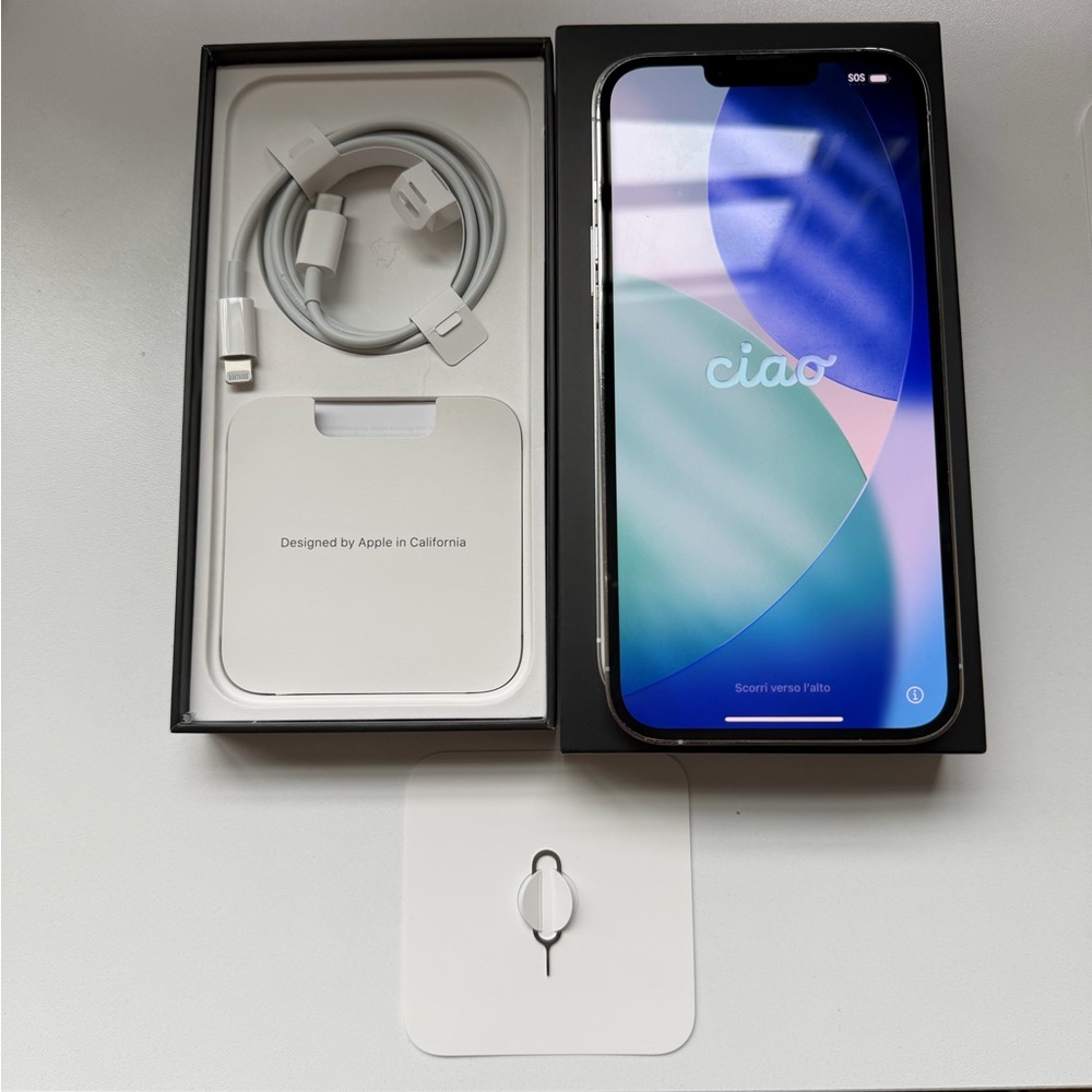 Apple iPhone with all Original Accessories - iPhone 13 Pro Max 128GB - Unlocked